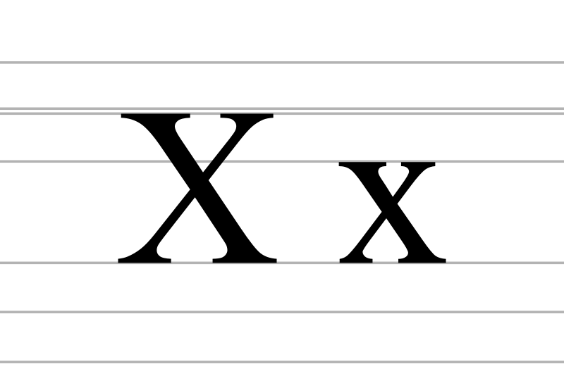 A. X.