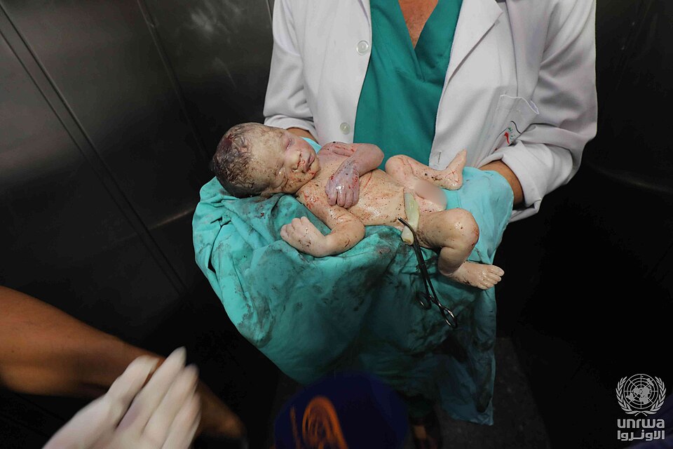 Unknown Daughter of Palestinian Woman