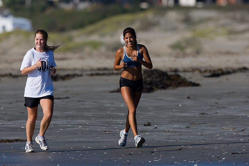 Unknown Jogger Woman