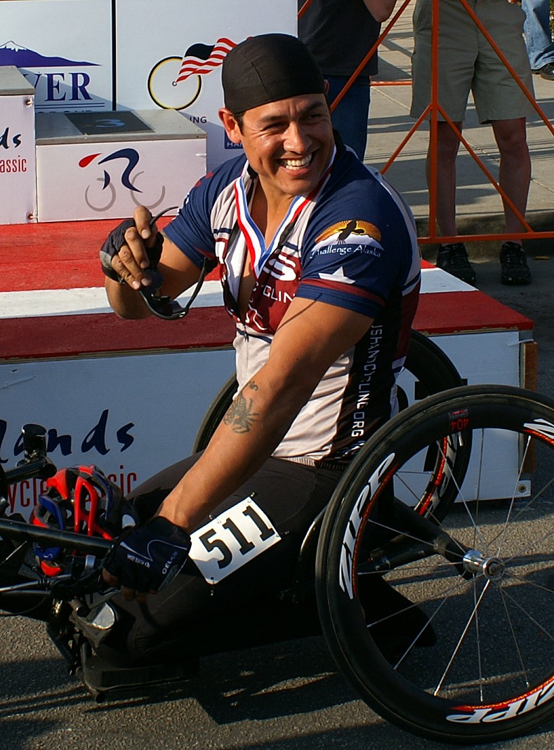 Unknown Male Cyclist
